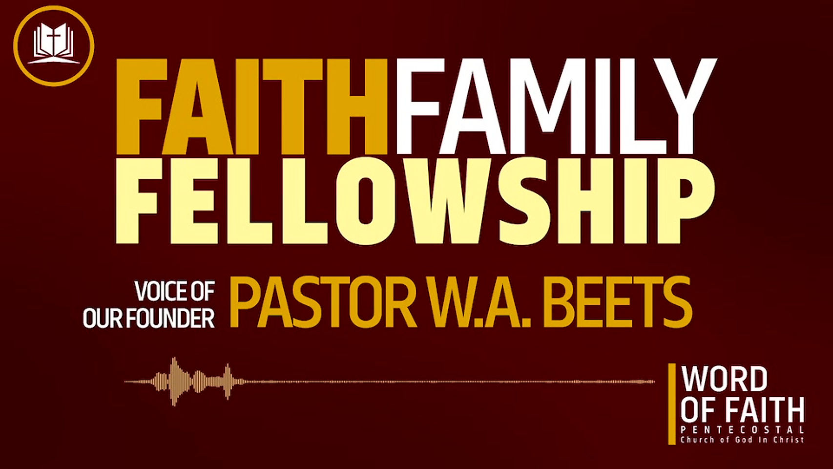 Archive: Pastor Beets W.A. Beets New Years Day Sermon